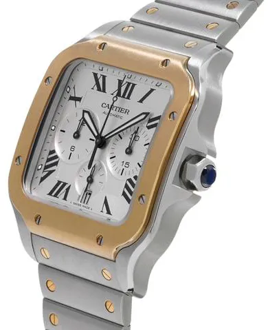 Cartier Santos W2SA0008 45mm Stainless steel Silver 1