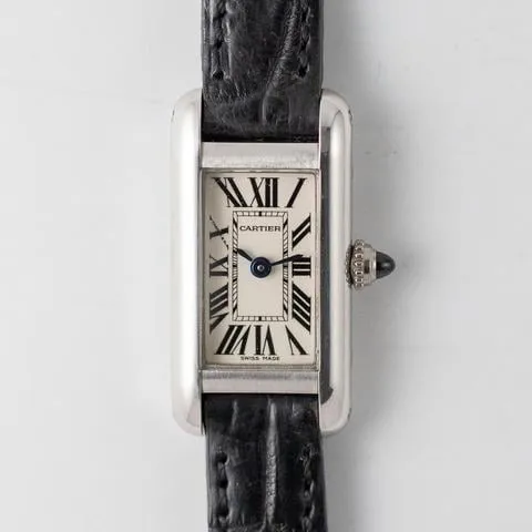 Cartier Tank 2680 14mm Yellow gold White