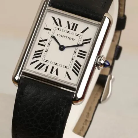 Cartier Tank 4323 34mm Stainless steel White 2