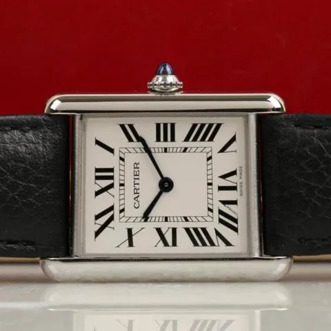 Cartier Tank 4323 34mm Stainless steel White 3