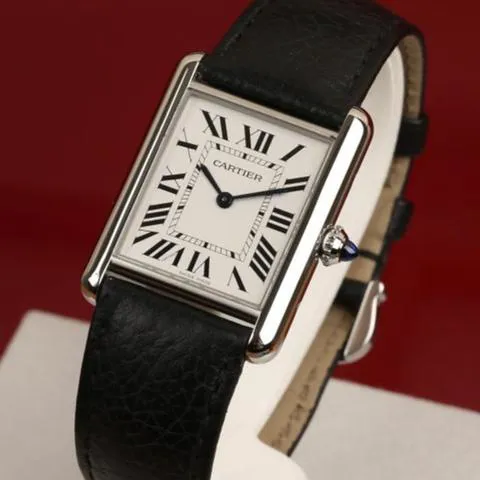 Cartier Tank 4323 34mm Stainless steel White 4