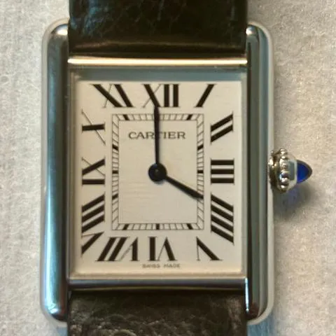 Cartier Tank 4323 34mm Stainless steel White 9