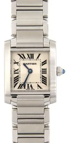 Cartier Tank Française W51008Q3 20mm Stainless steel Silver