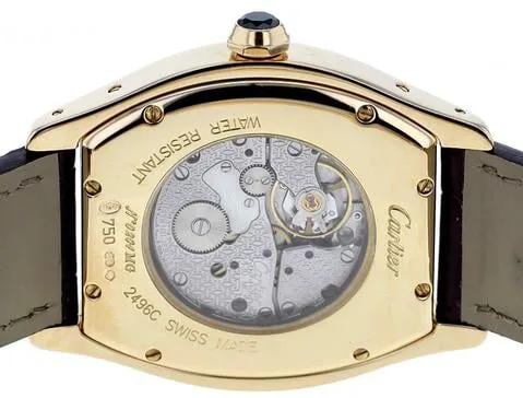 Cartier Tortue 2496C 34mm Yellow gold Silver 6