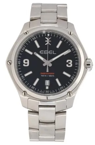 Ebel Discovery 40mm Stainless steel Black