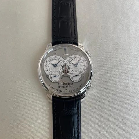 F.P. Journe Chronomètre à Résonance A 40mm Platinum Gray 1