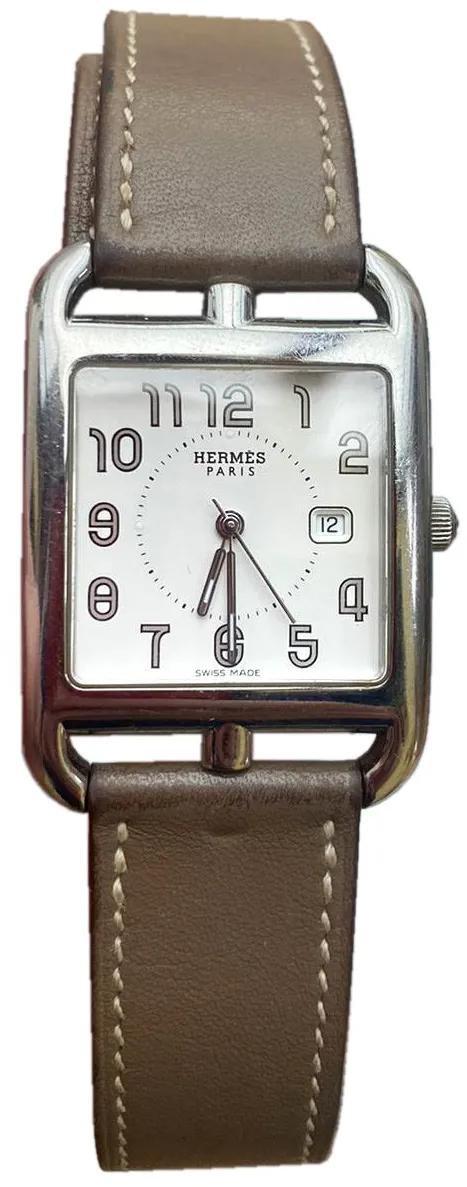 Hermès Cape Cod CC2.710 31mm Stainless steel Argenté