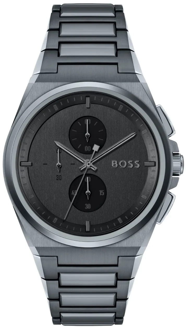 Hugo Boss Steer 1513996 44mm Grey