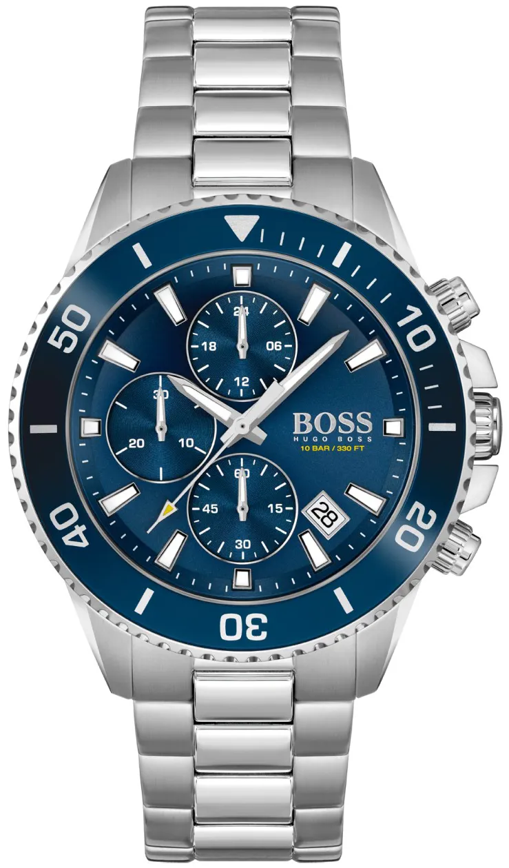 Hugo Boss Admiral 1513907 46mm Stainless steel Blue