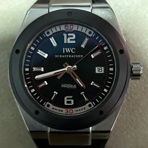 IWC Ingenieur IW323401 44mm Stainless steel Black