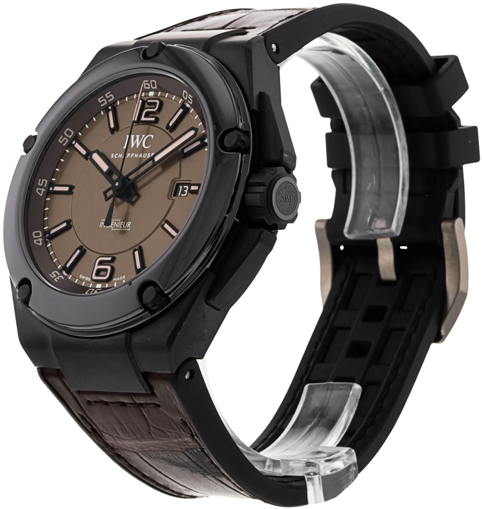 IWC Ingenieur IW322504 46mm Ceramic Brown 3