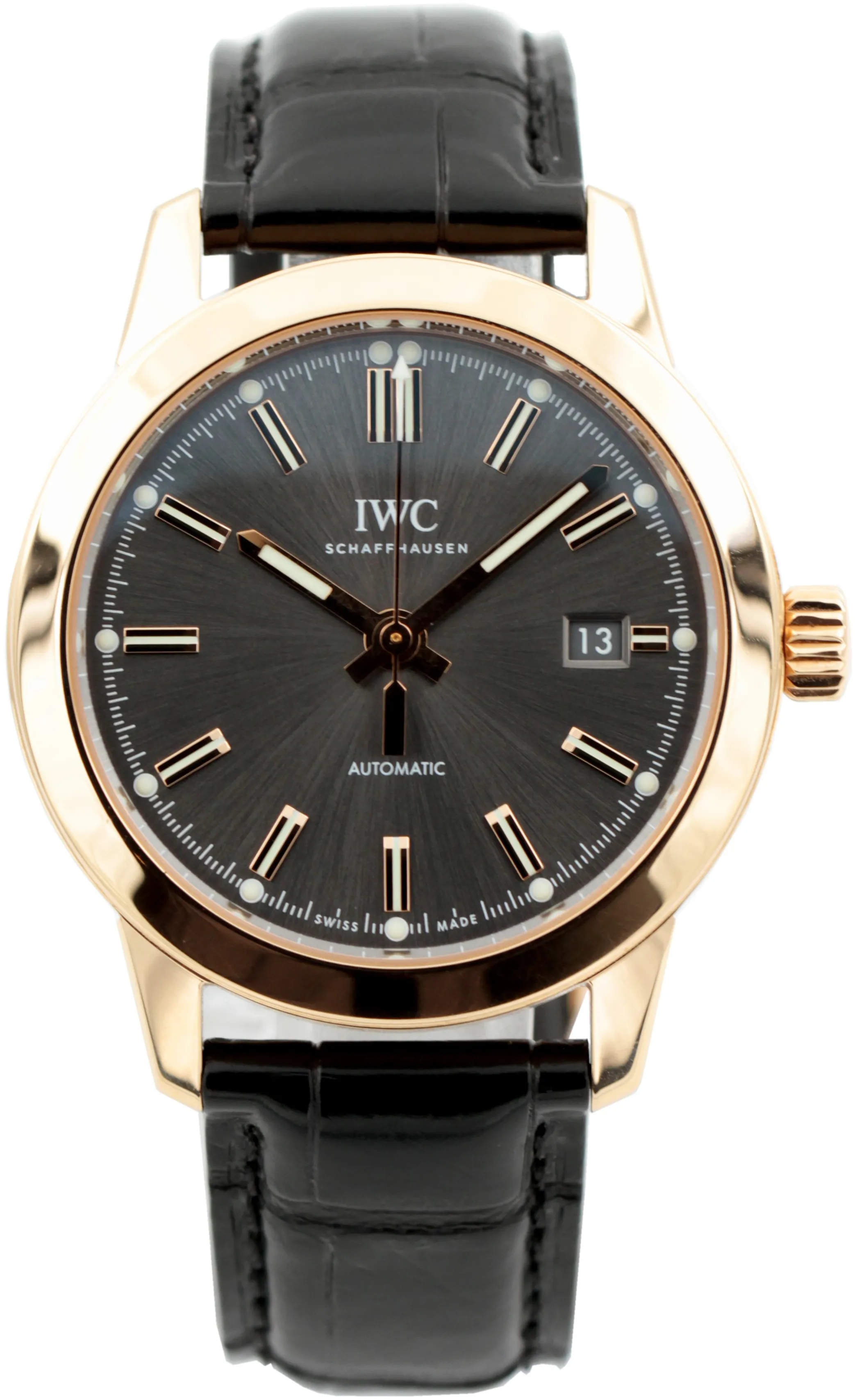 IWC Ingenieur IW357003 40mm Rose gold Gray