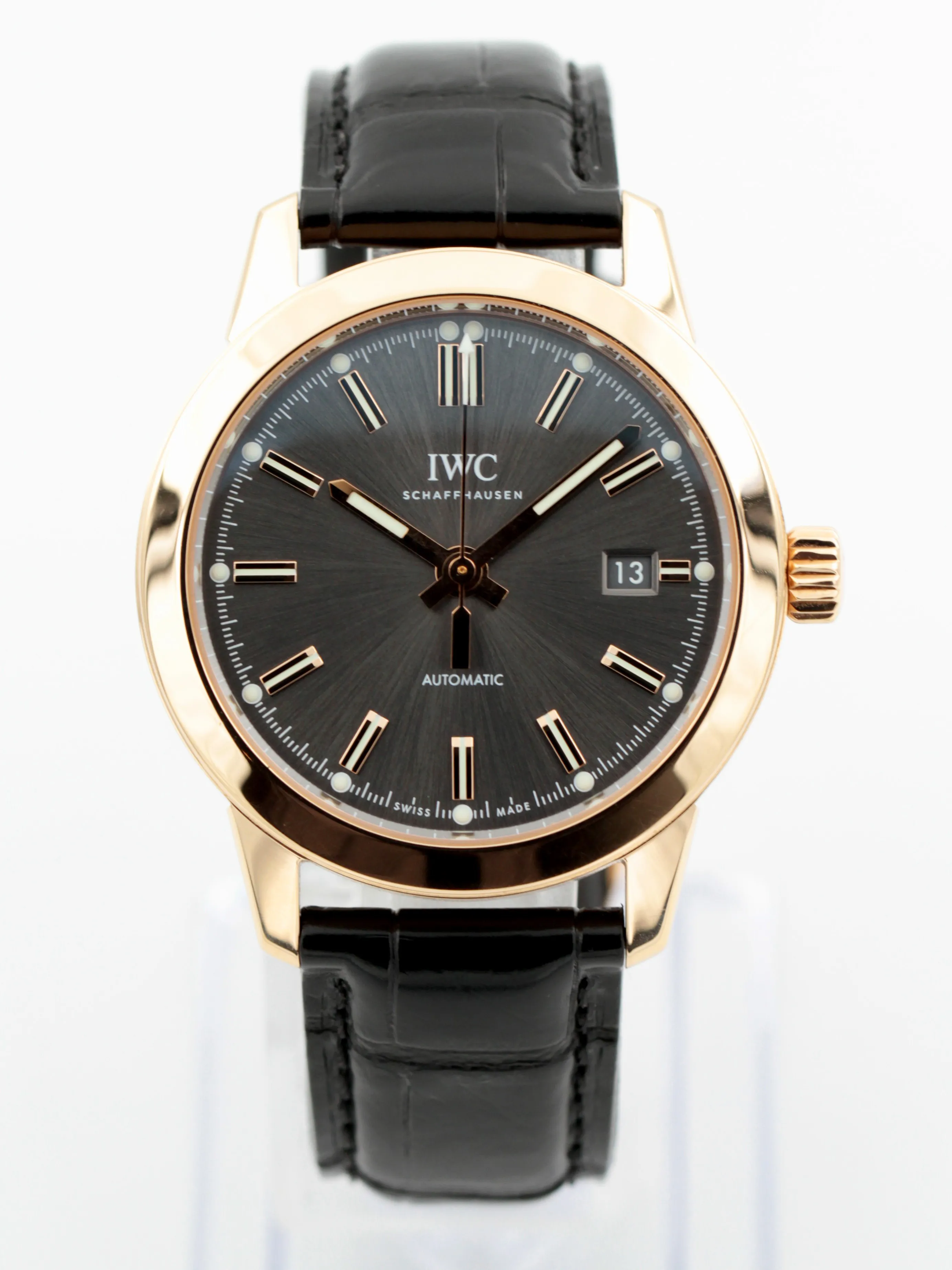 IWC Ingenieur IW357003 40mm Rose gold Gray 2