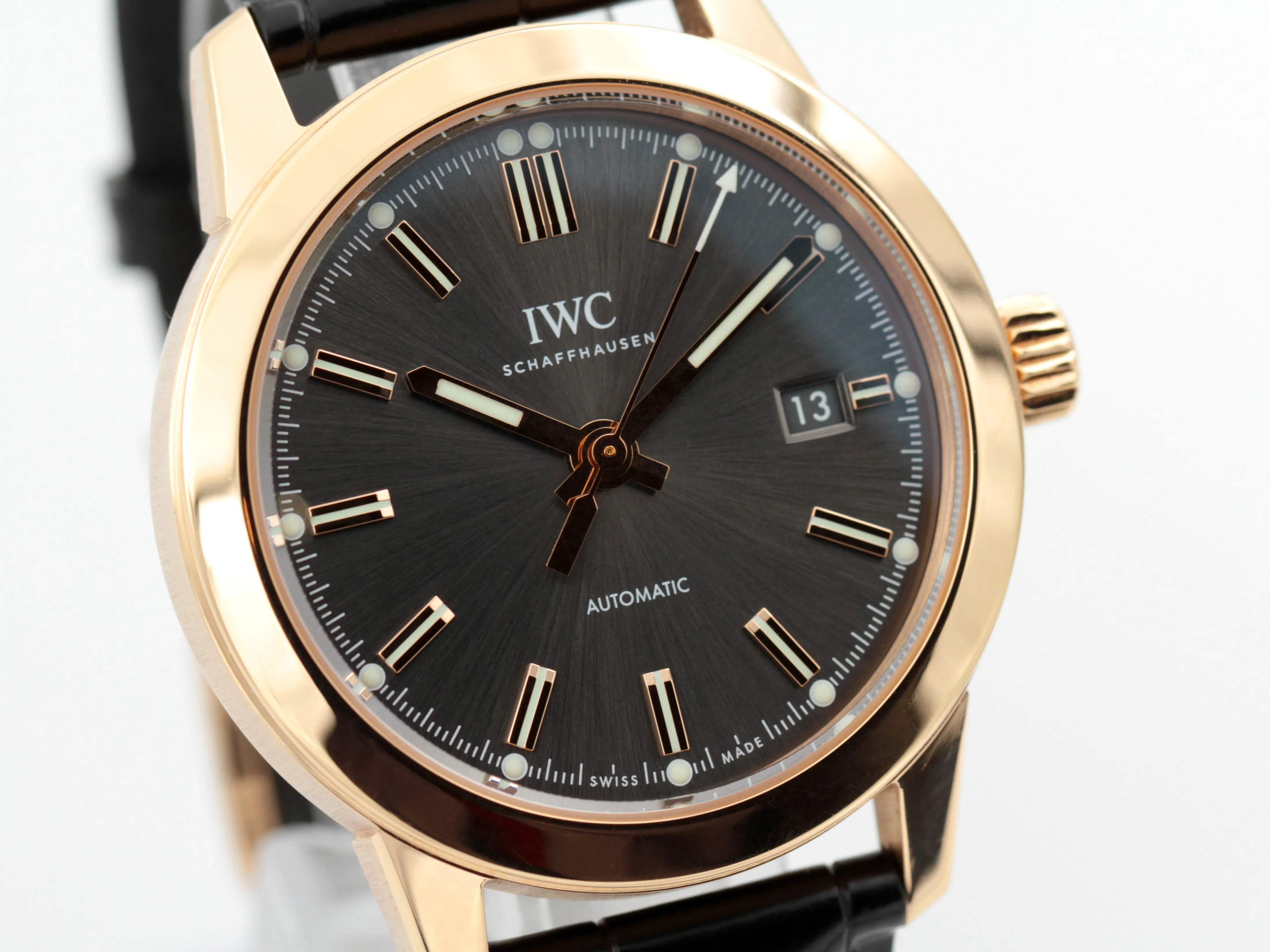 IWC Ingenieur IW357003 40mm Rose gold Gray 7