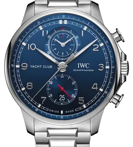 IWC Portugieser IW390701 44.5mm Stainless steel Blue