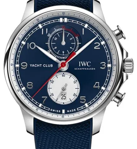 IWC Portugieser IW390704 44.5mm Stainless steel Blue