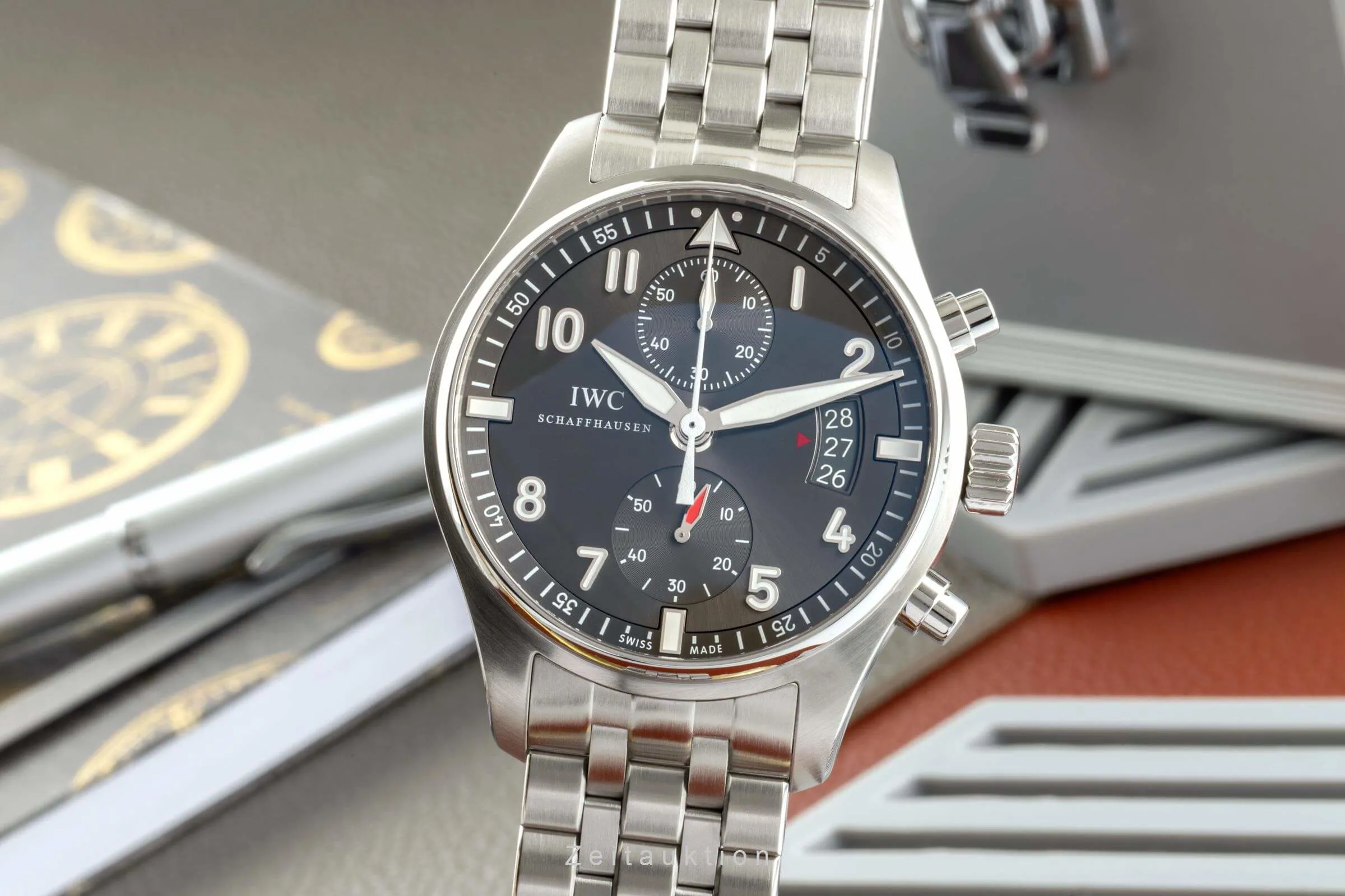 IWC Spitfire IW387804 43mm Stainless steel