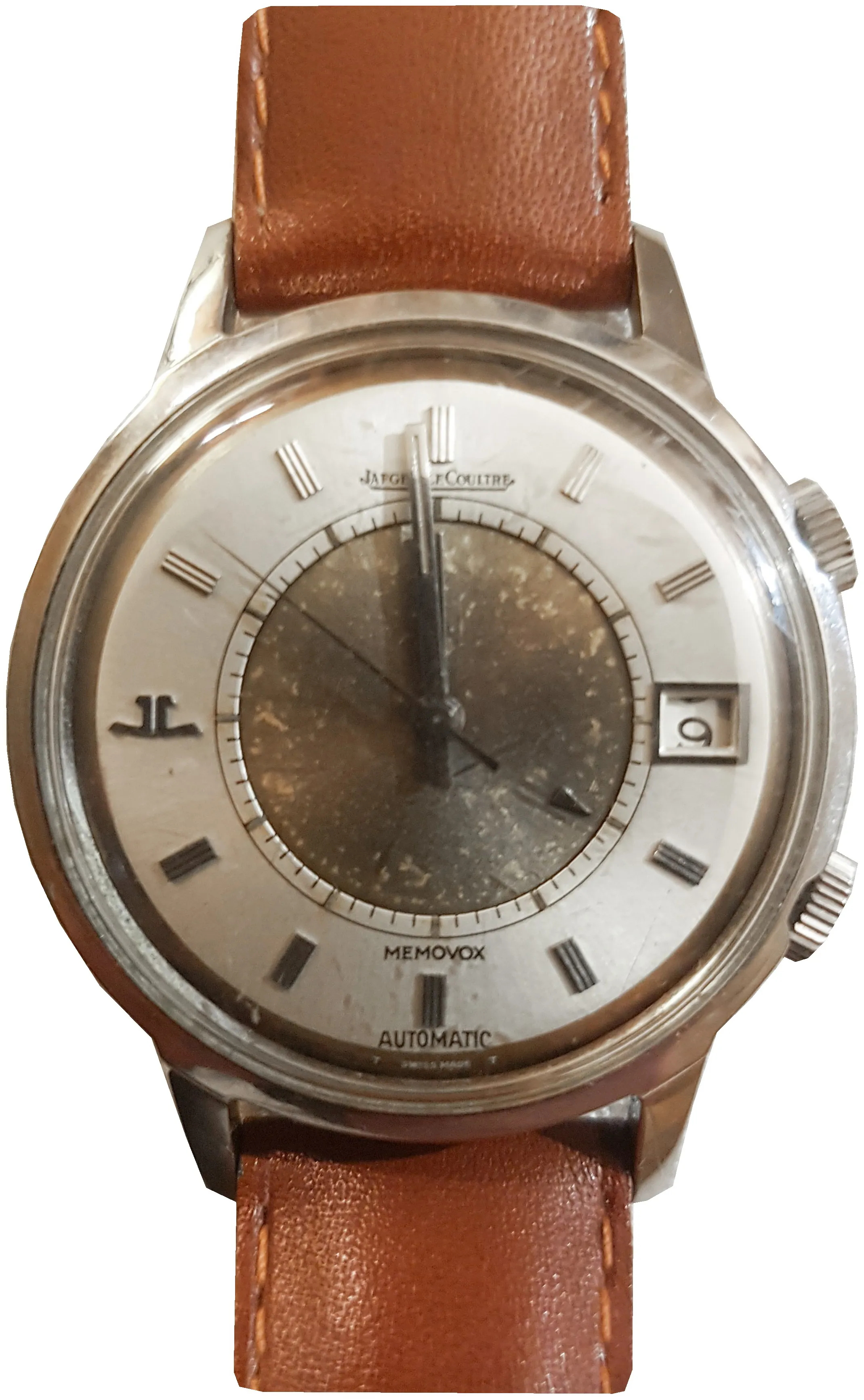 Jaeger-LeCoultre Memovox nullmm Steel Patinated