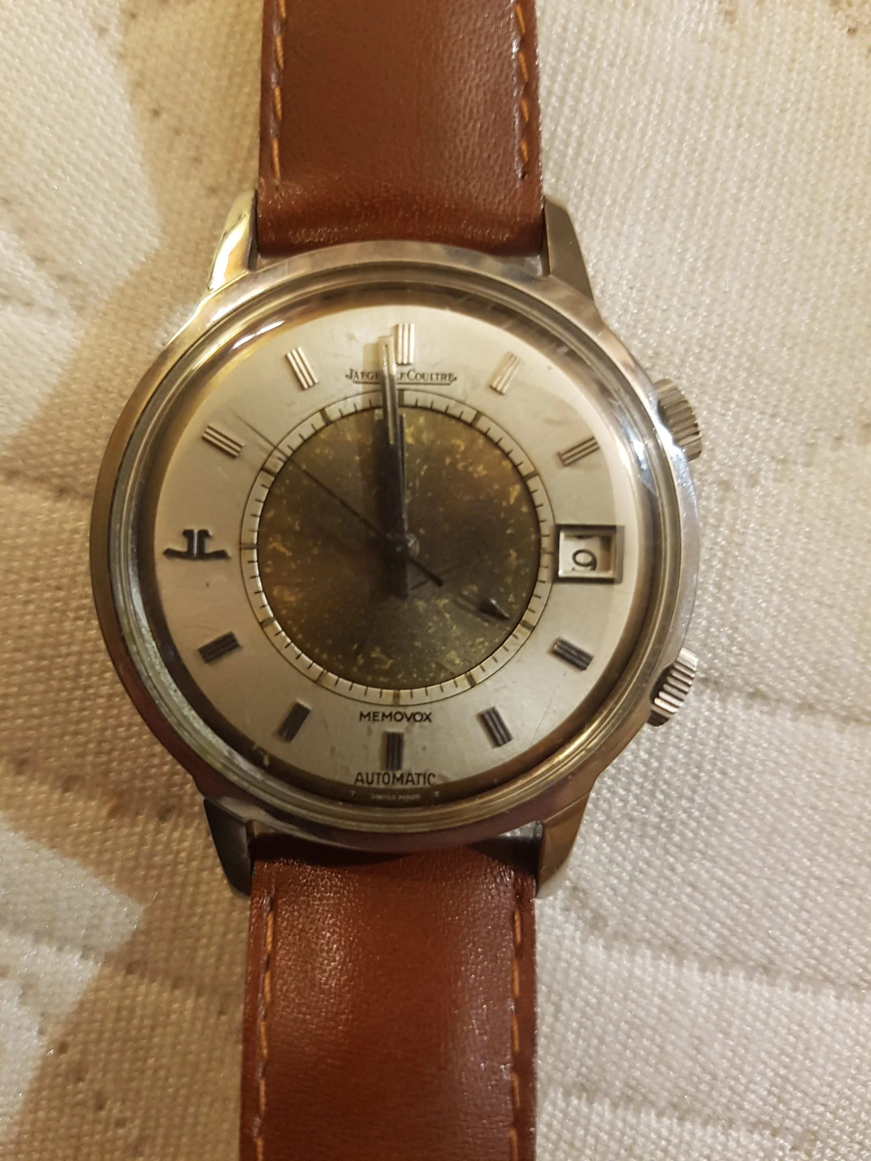 Jaeger-LeCoultre Memovox nullmm Steel Patinated 3