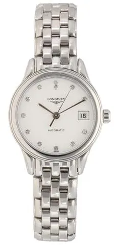 Longines Flagship L4.274.4 26mm Stainless steel White