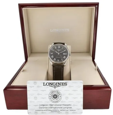 Longines Master Collection L2.793.4 40mm Stainless steel Gray 3