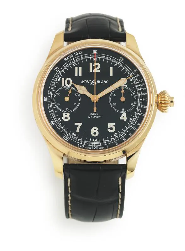 Montblanc 1858 7332 44mm Yellow gold