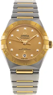 Omega Constellation Manhattan 131.20.29.20.58.001 Yellow gold Golden