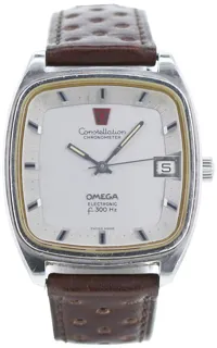 Omega Constellation Electronic f300hz Stainless steel Silver