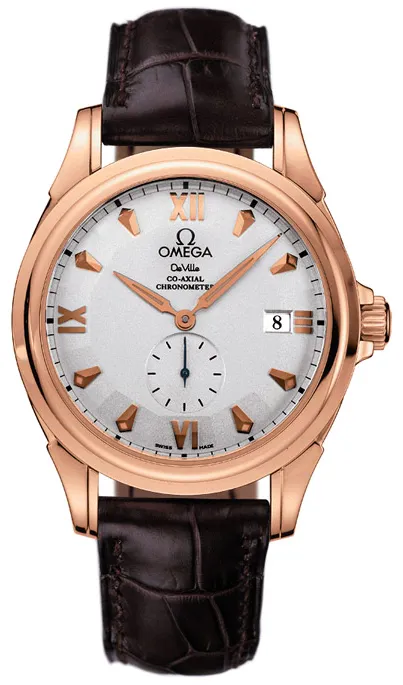 Omega De Ville Co-Axial 4646.30.32 38mm Rose gold White