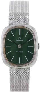 Omega Elipse De Ville 3141_PF White gold Green