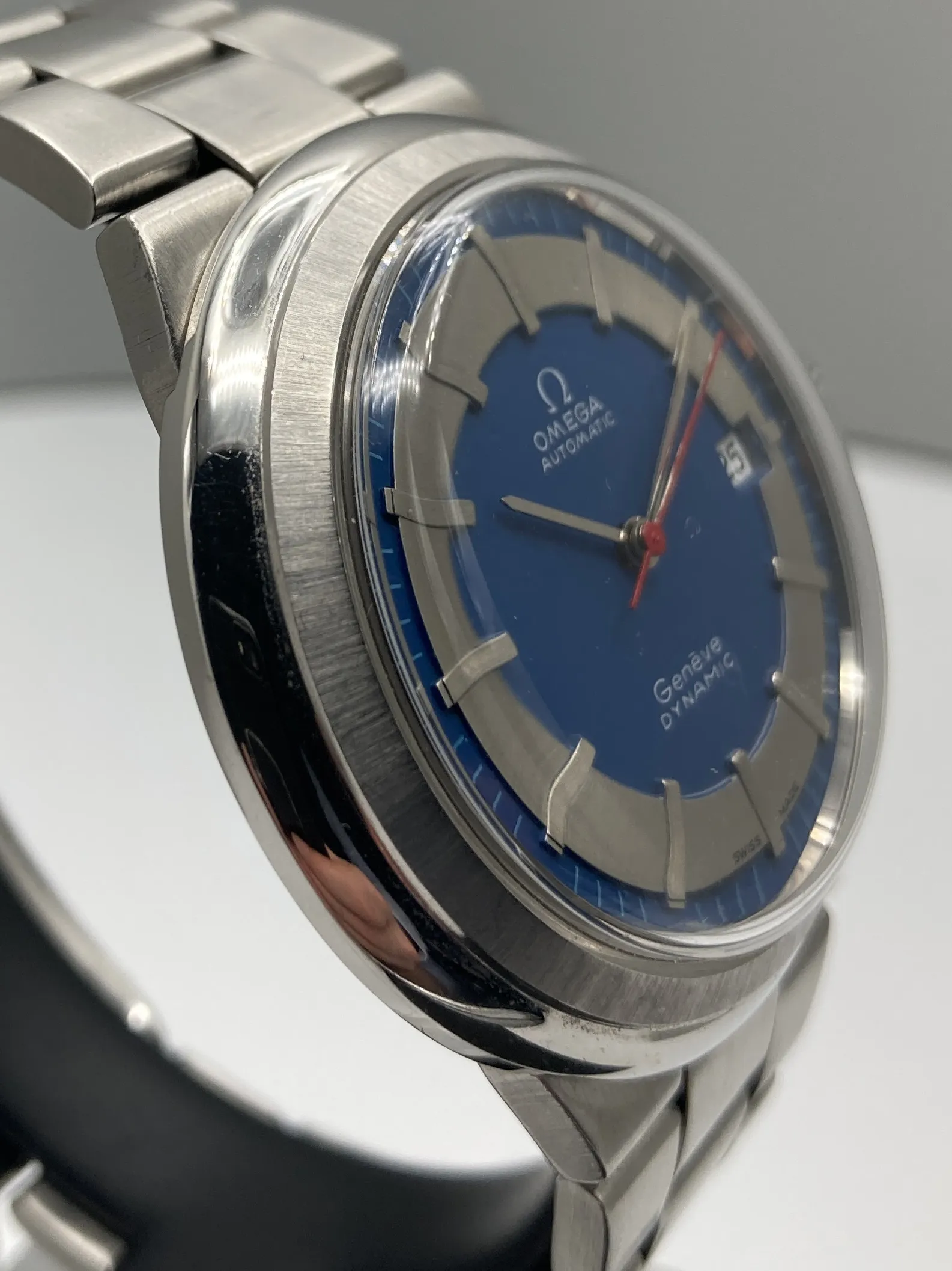 Omega Dynamic 41mm Stainless steel Blue 4