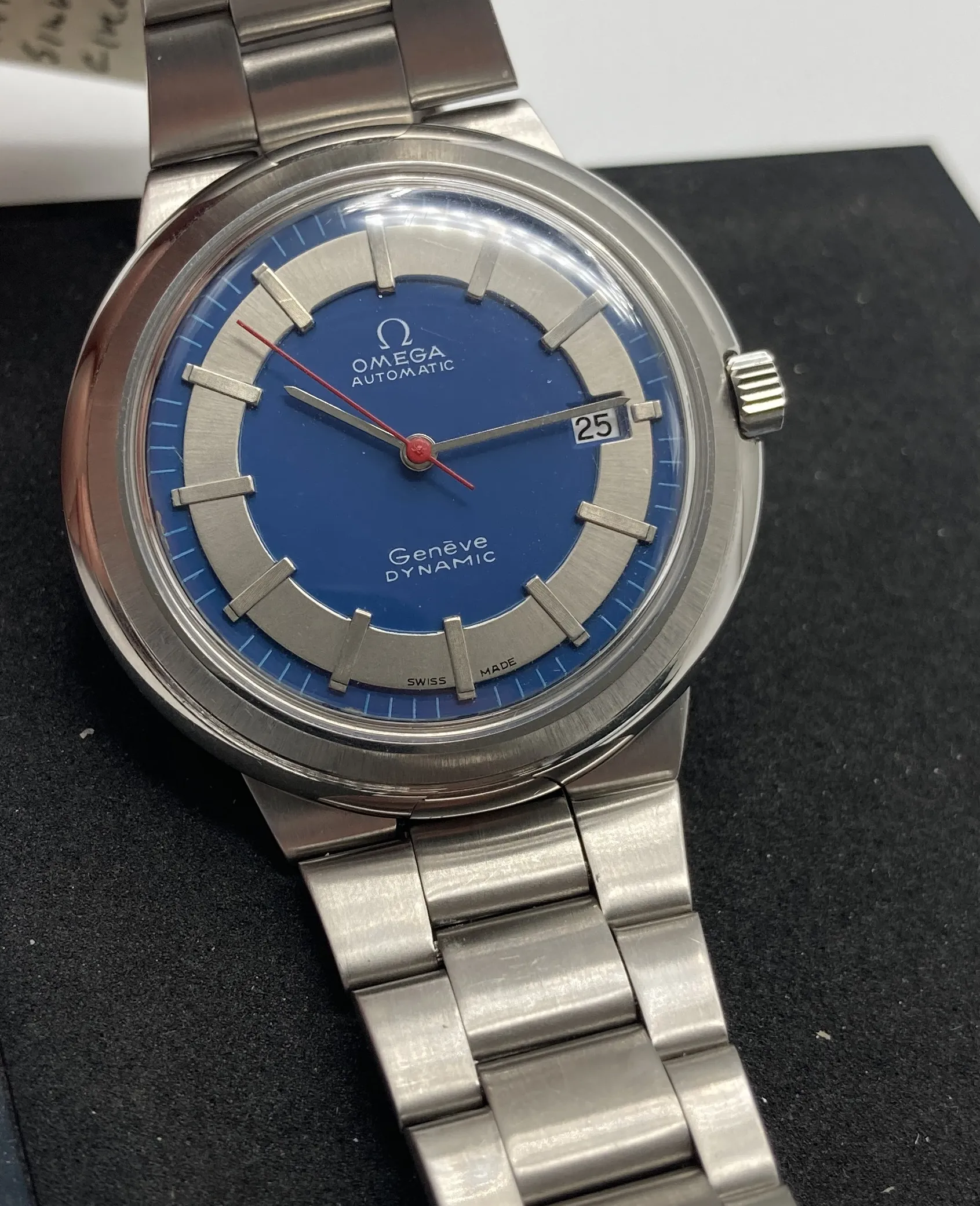 Omega Dynamic 41mm Stainless steel Blue 3