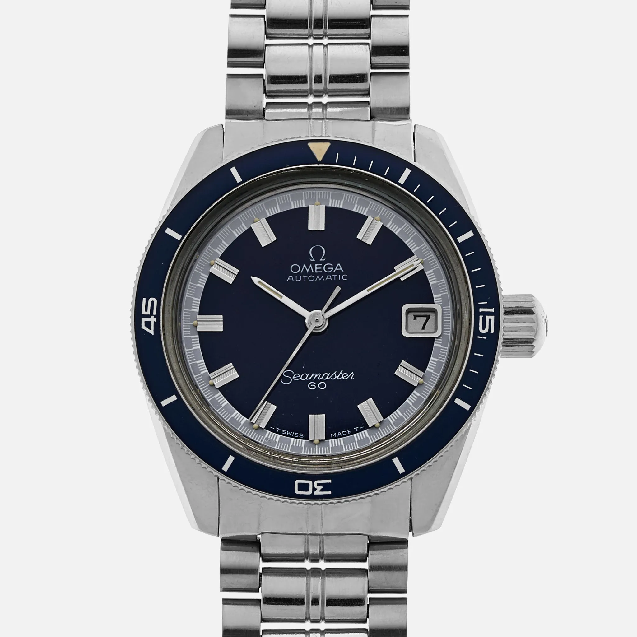 Omega Seamaster 166.062 36.5mm Stainless steel Dark Blue