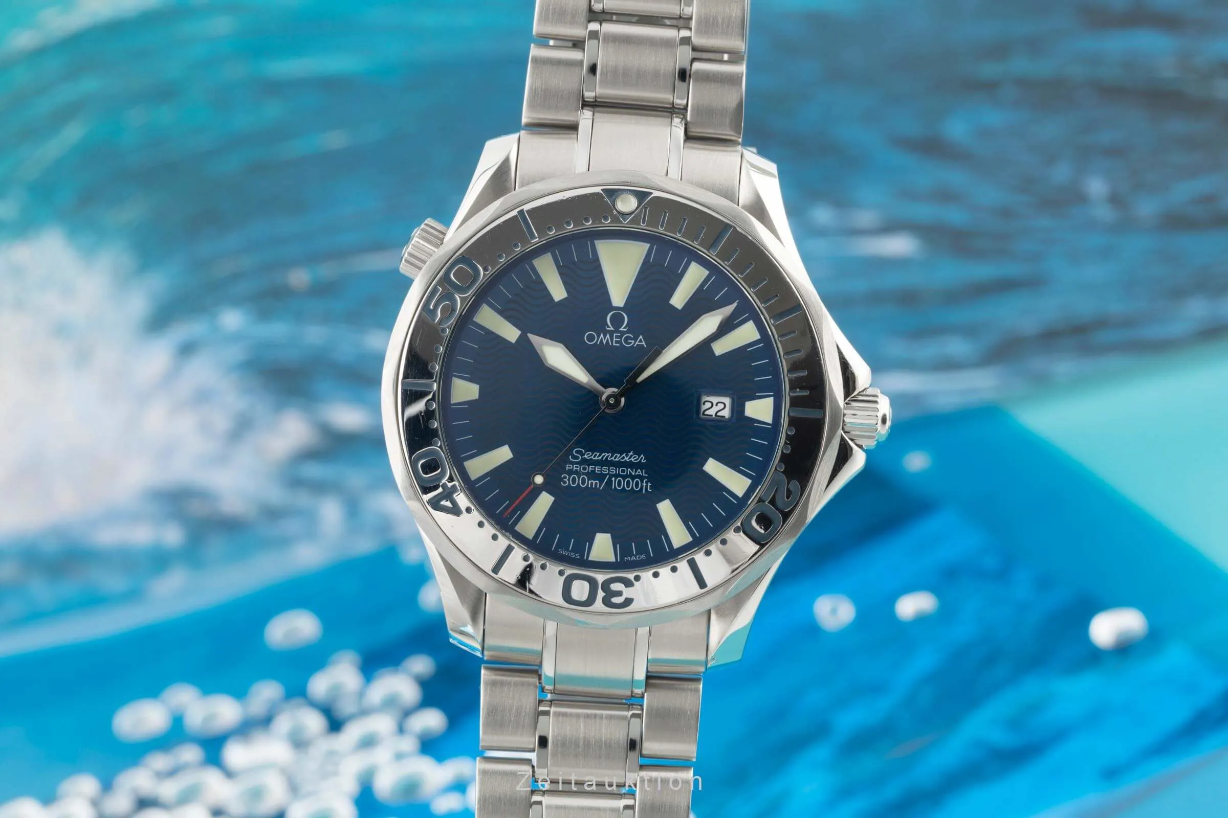 Omega Seamaster 2265.80.00 41mm Stainless steel Blue