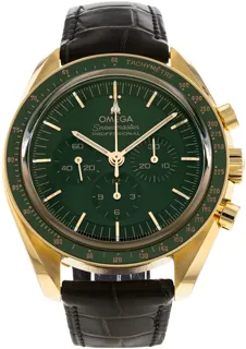 Omega Speedmaster Moonwatch Professional 310.63.42.50.10.001 Moonshine gold Green