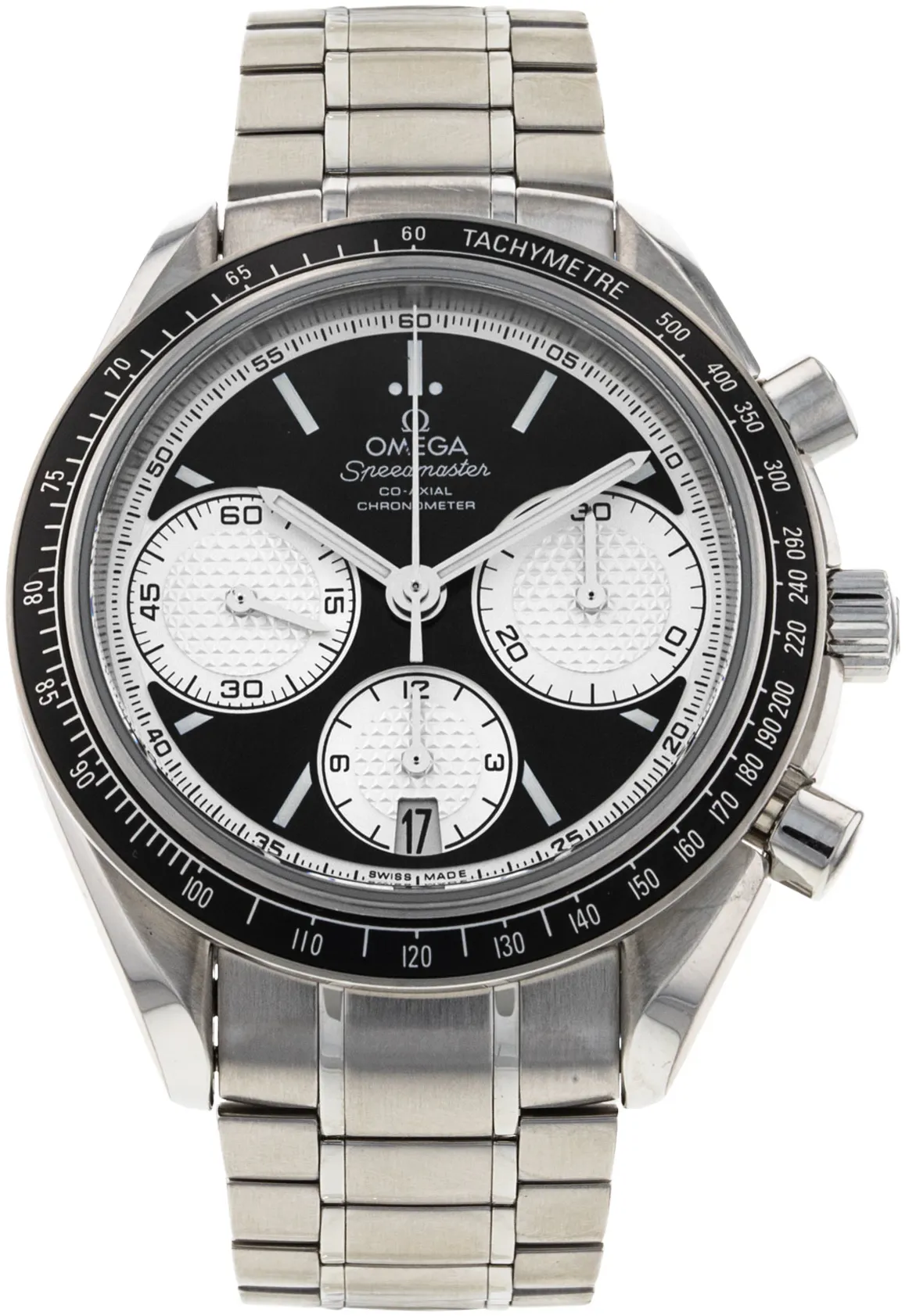 Omega Speedmaster Racing 326.30.40.50.01.002 40mm Stainless steel Black