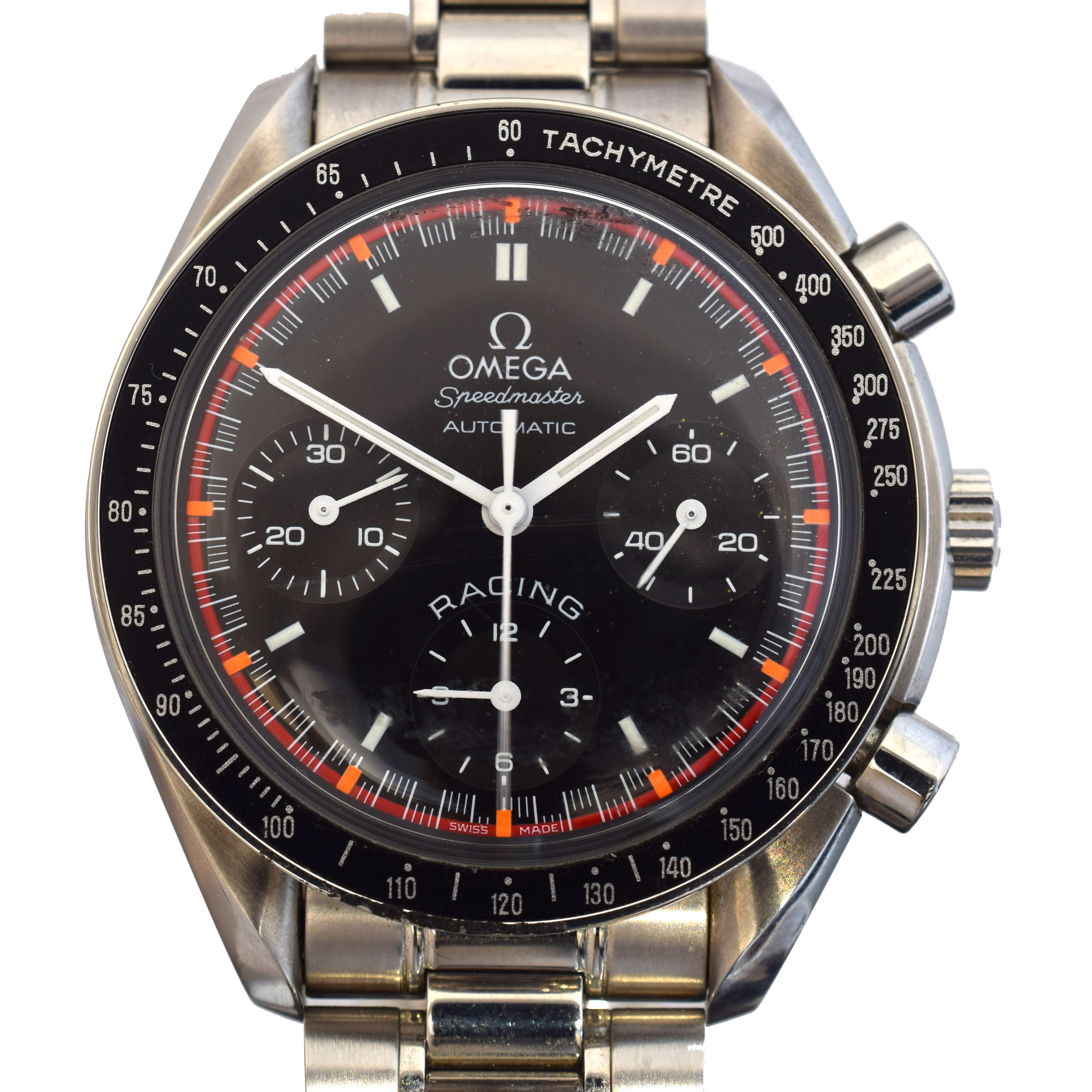 Omega Speedmaster Racing 3518.50 Stainless steel Black 2001 Japan | Dealer  | EveryWatch