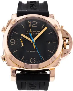 Panerai Luminor 1950 PAM 00525 Red gold Black