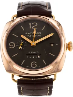 Panerai Radiomir PAM 00395 Red gold Brown