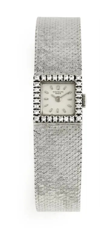 Patek Philippe 3293/14 16mm White gold and Diamond 2