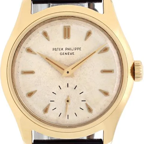 Patek Philippe Calatrava 2532 33mm Yellow gold White