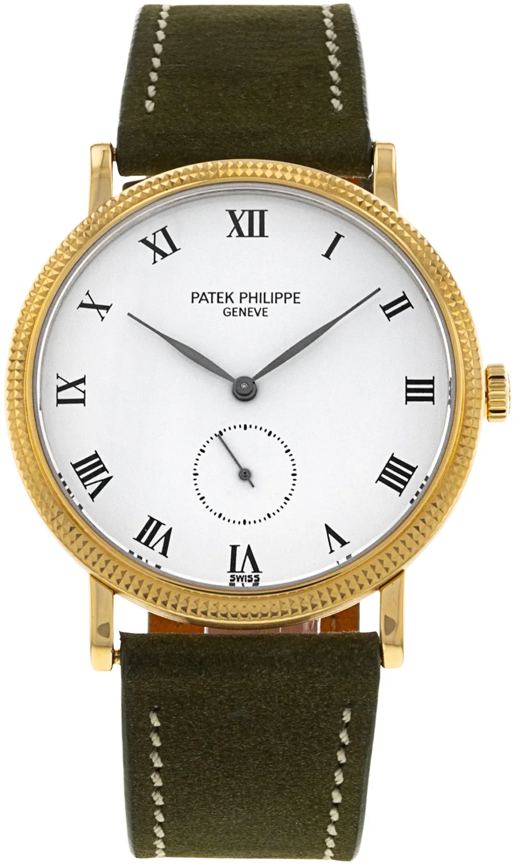 Patek Philippe Calatrava 3919J 34mm Yellow gold White