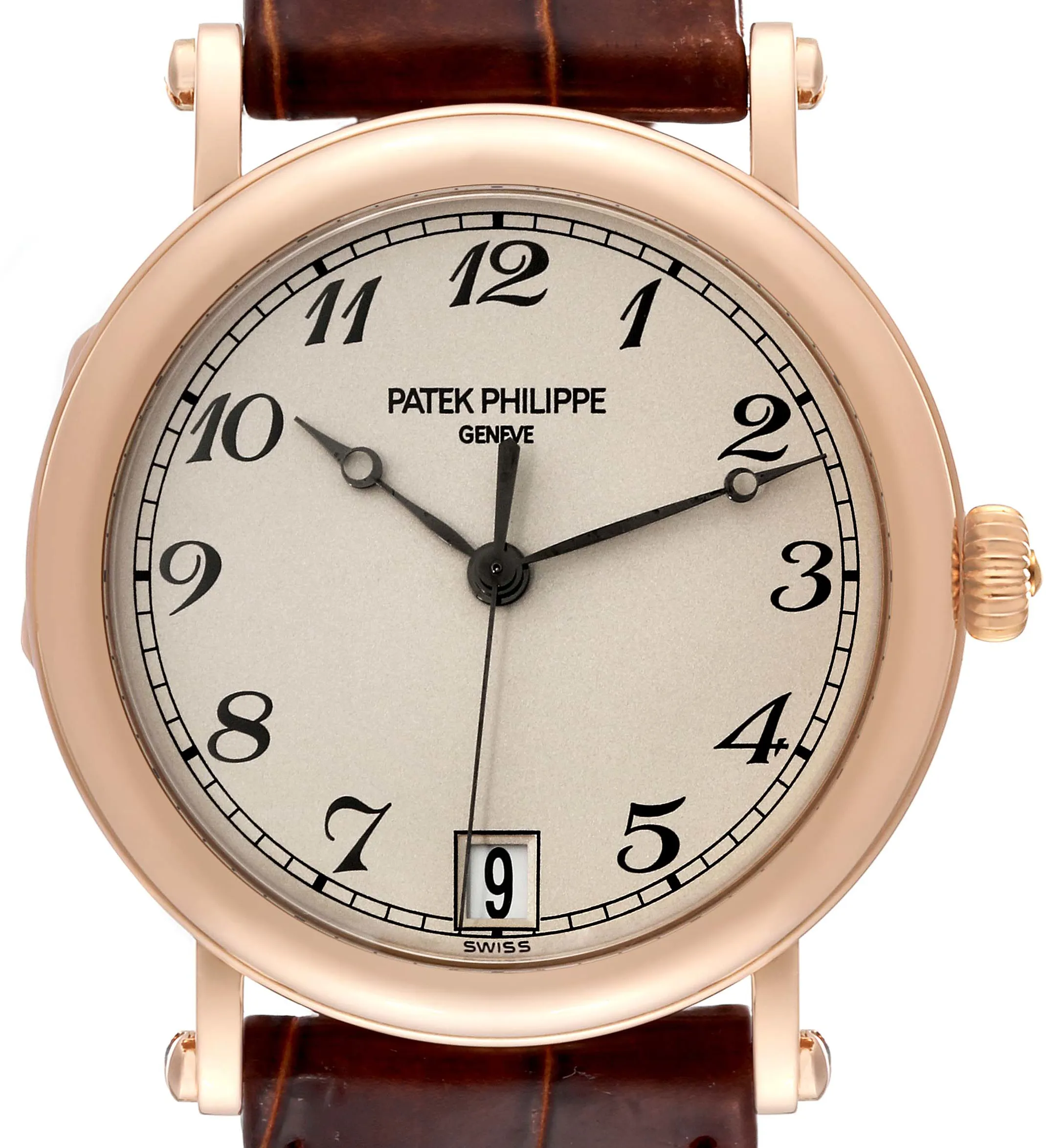 Patek Philippe Perpetual Calendar 5053R-001 36mm Rose gold Ivory