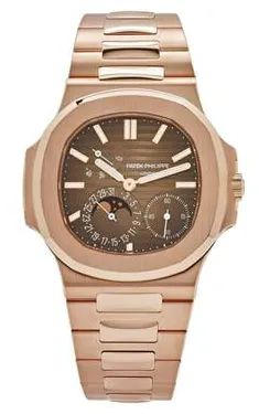 Patek Philippe Nautilus 5712/1R-001 40mm Rose gold Brown