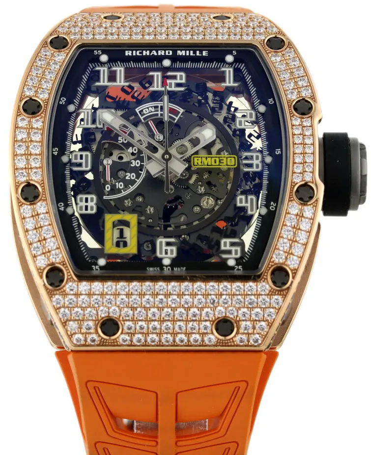 Richard Mille RM 030 RM 030 49mm Rose gold