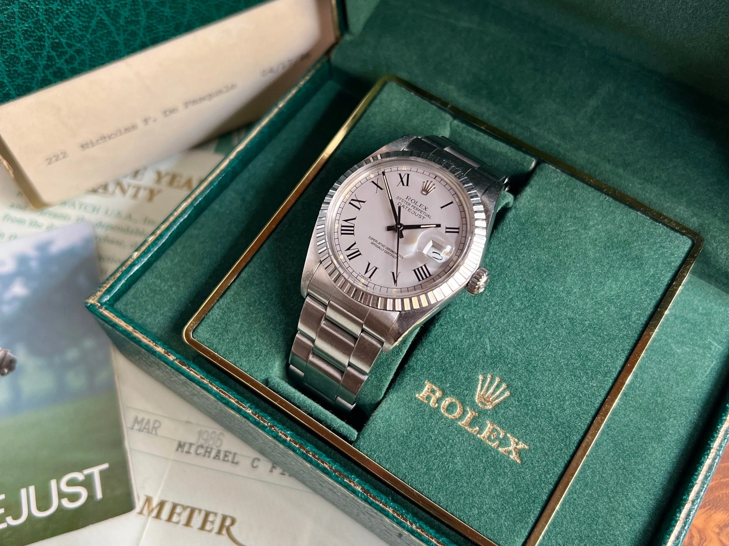 Rolex Datejust 36 16030 36mm Stainless steel Gray