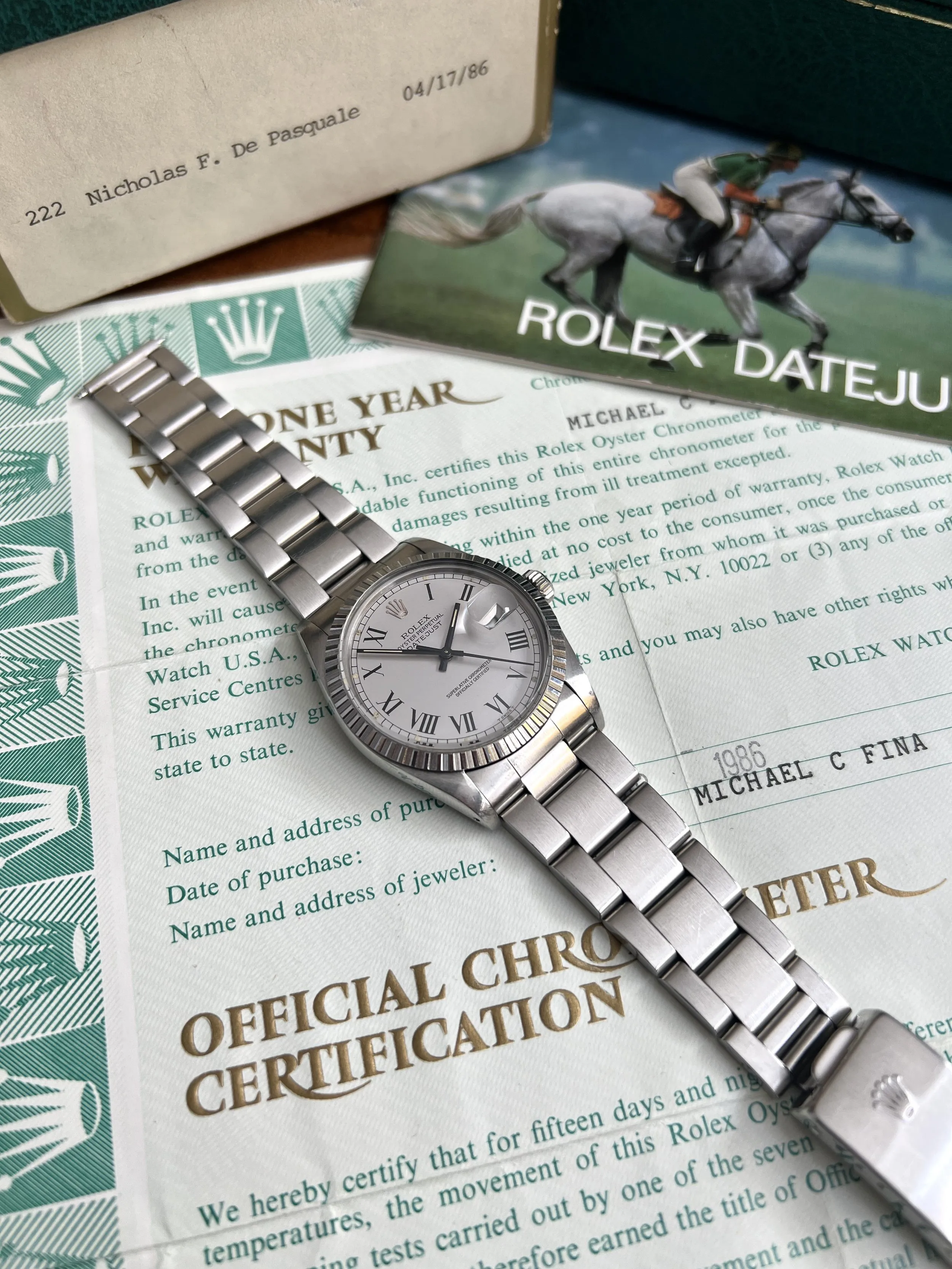 Rolex Datejust 36 16030 36mm Stainless steel Gray 11