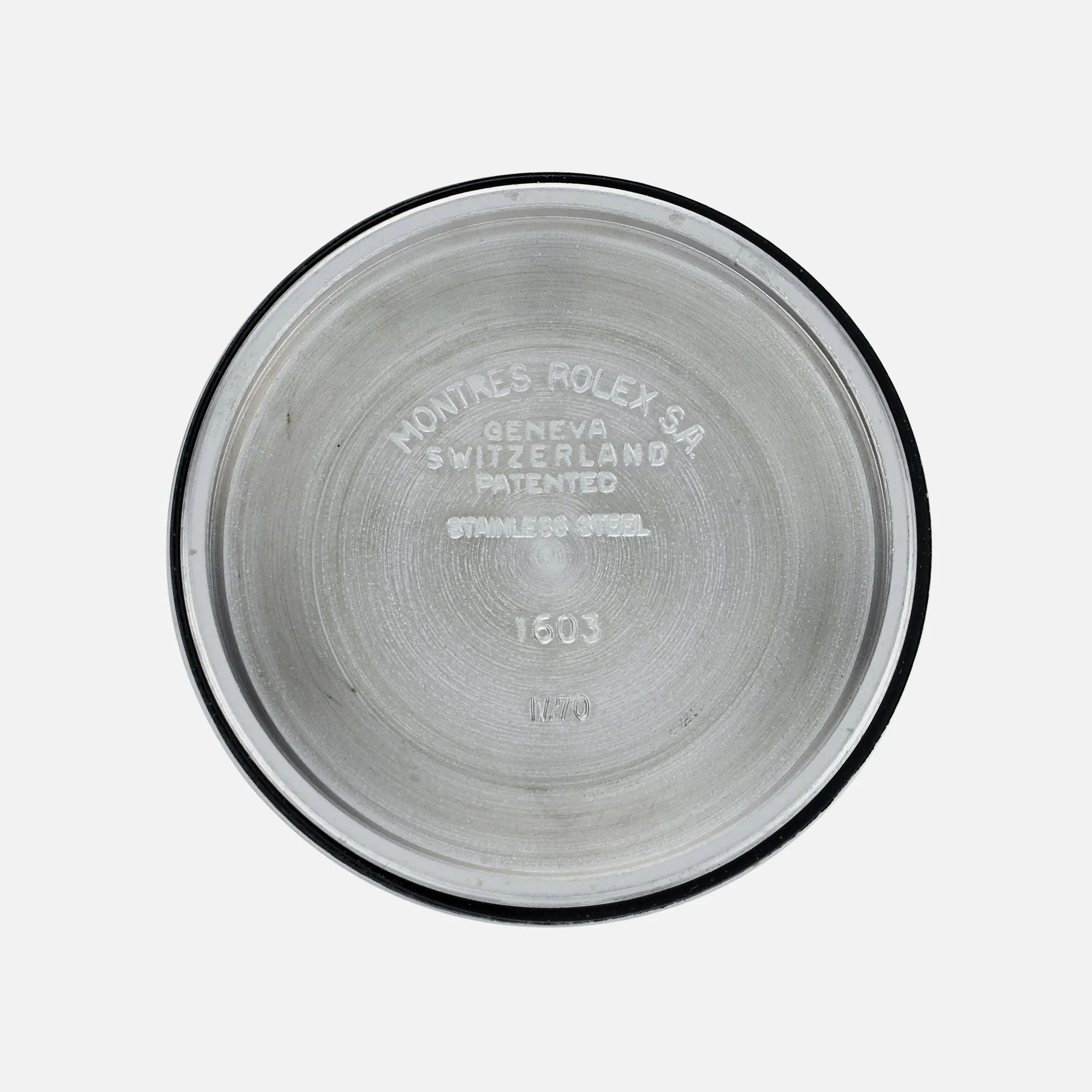 Rolex Datejust 1603 36mm Stainless steel Silver sunburst 5