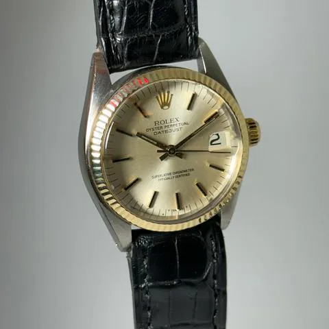 Rolex Datejust 31 6827 31mm Yellow gold and stainless steel Silver