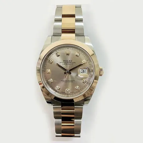 Rolex Datejust 41 126301 41mm Yellow gold and Stainless steel Champagne